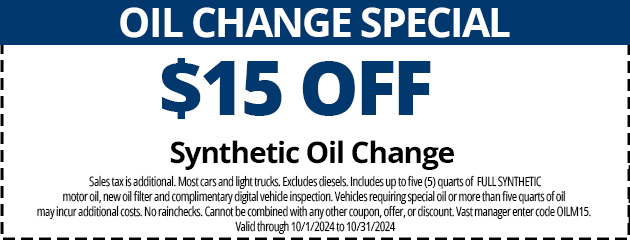 Synthetic Oil Change